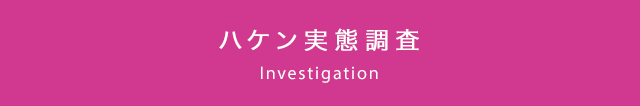 ハケンの実態調査 Investigation